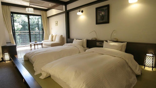 [露天風呂付] 和風ツイン 喫煙