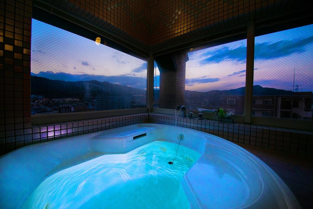 プレミアムスイートのジェットバス