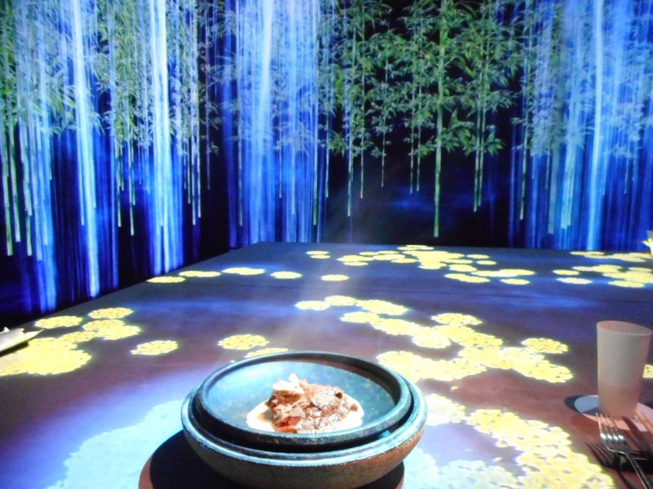 「MoonFlower Sagaya Ginza Art by teamLab」 料理 151812749 