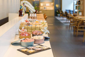 サービス充実のクラブラウンジ