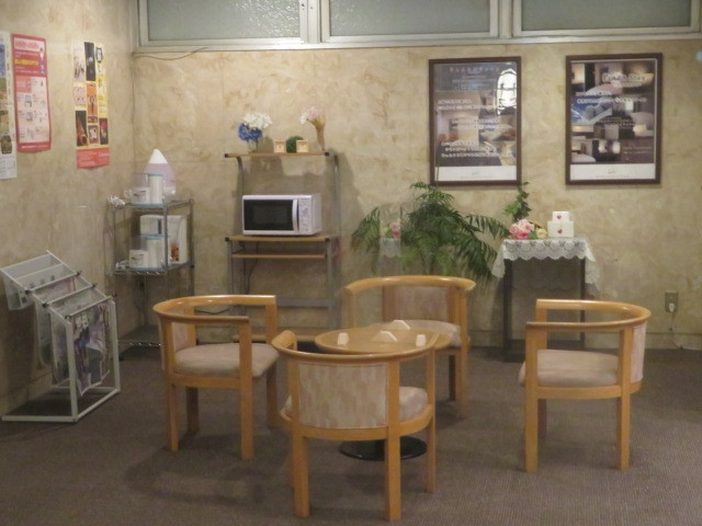 ホテルロビーです