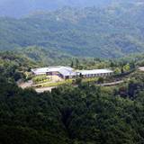 美術館のようなロビーで
チェックイン / 5