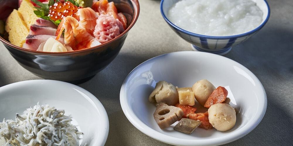 朝食ビュッフェ