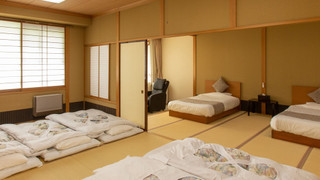 【禁煙】 二間続き和室＆和ベットルーム／和室2〜8名様