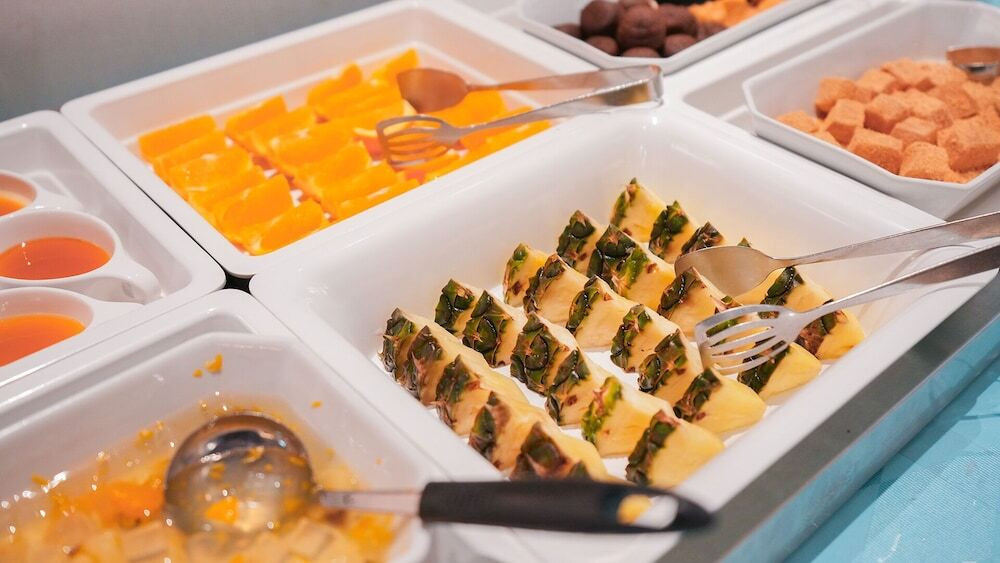 朝食ビュッフェ