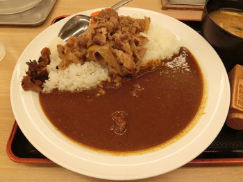 「松屋 金町店」料理 989273 オリジナルカレギュウ（プレミアム牛肉使用）500円