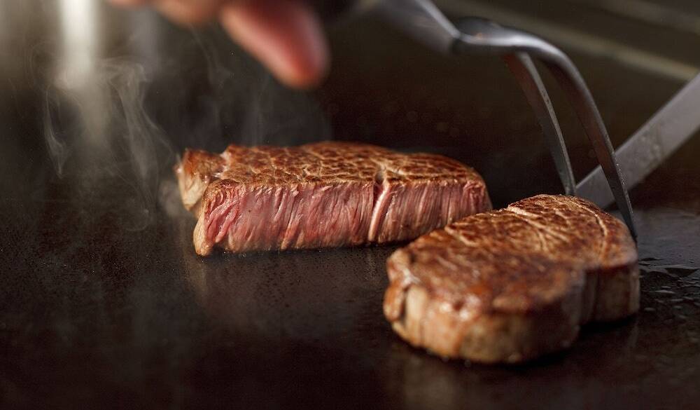 鉄板焼きディナー一例 / 3