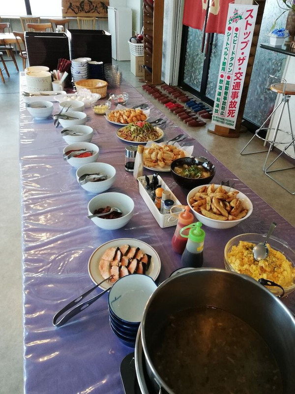 朝食ビュッフェ