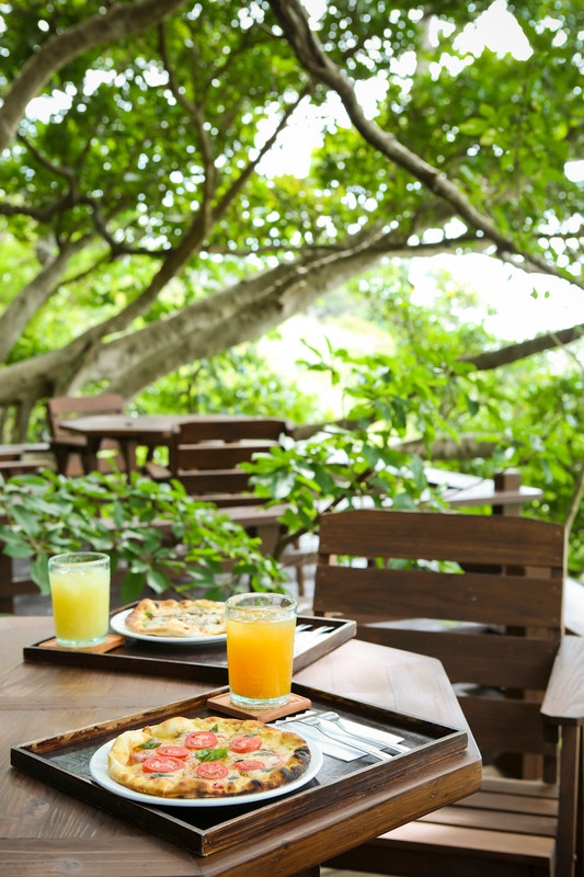 山の茶屋 楽水 テラス席(1)