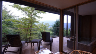 「函」「遥」和洋室広縁付+大文字眺望デッキ＋温泉露天風呂