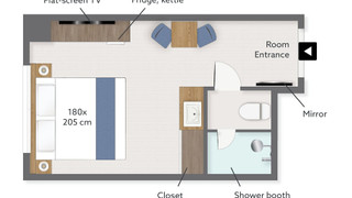 スタジオ 20 キング (禁煙)