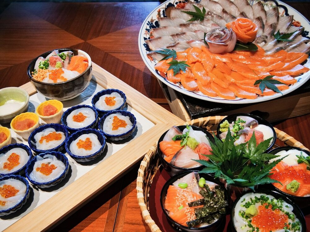 朝食ビュッフェ