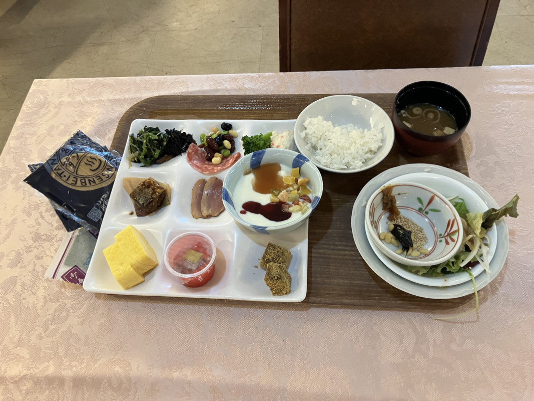 妻が選んだ食事です