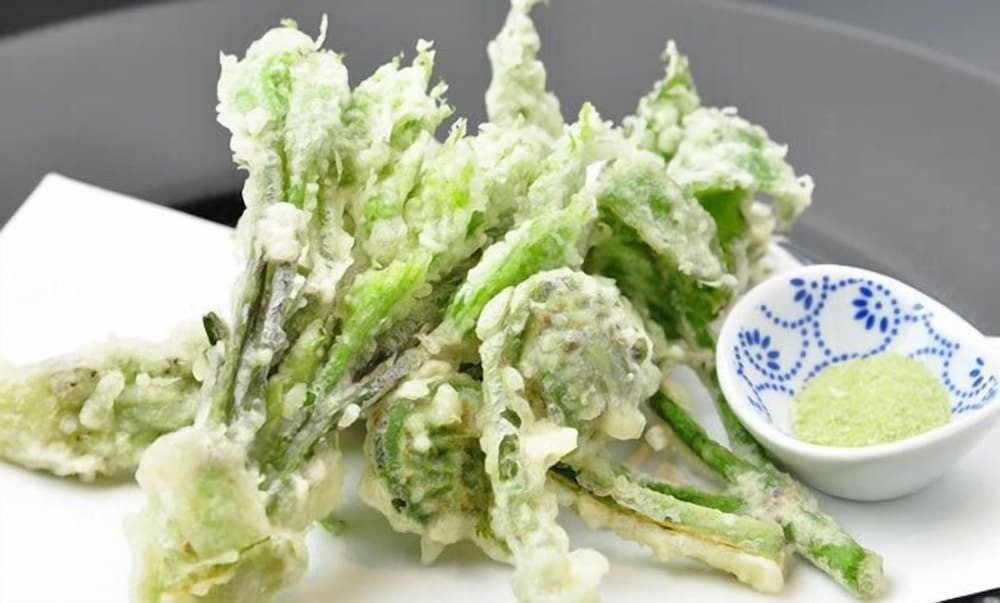 夕食_山菜のてんぷら