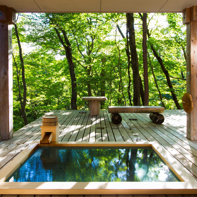 山にあそぶ びょうぶ岳 露天風呂