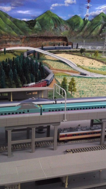 「鉄道模型ジオラマカフェ」内観 880850 