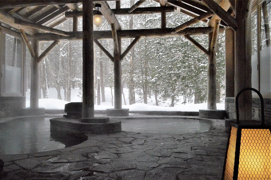 露天風呂で森林浴♪4082809