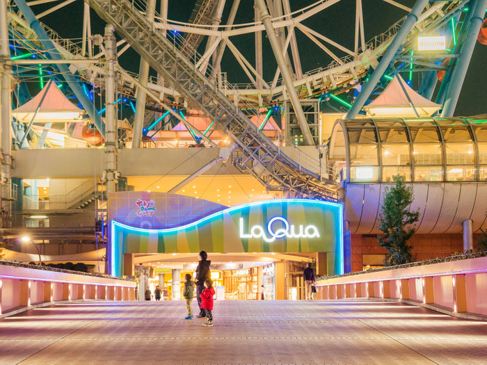 夜の遊園地は特別感たっぷり。まるで夢の世界への入り口です