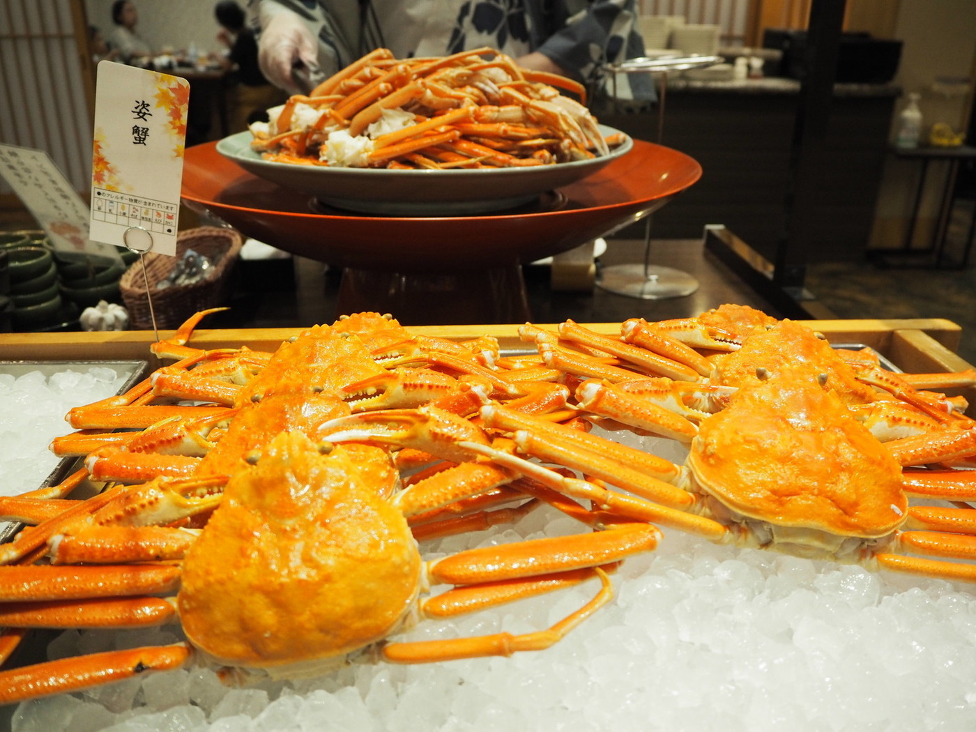 「芦原温泉 清風荘」 料理 138035432 姿蟹