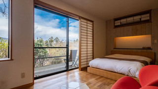 和洋室 ダブル 又は ツインルーム 35平米 (露天風呂付き客室)「禁煙」