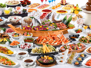 ステーキや天ぷらも食べ放題！茨城産の充実のバイキング4238186