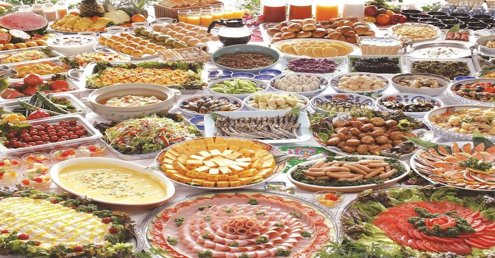 朝食ビュッフェ