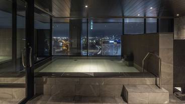 灯の湯の内風呂(夜) / 6