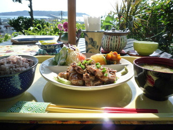 「てらす茶屋 ゆうなみ」料理 988100 軟骨トロトロ