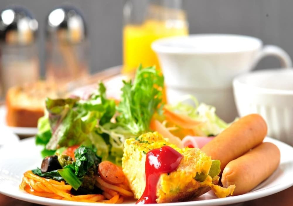 朝食ビュッフェ