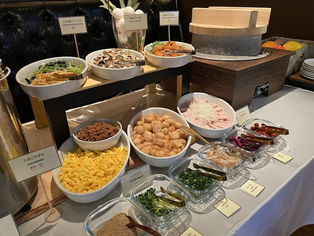 朝食ビュッフェ