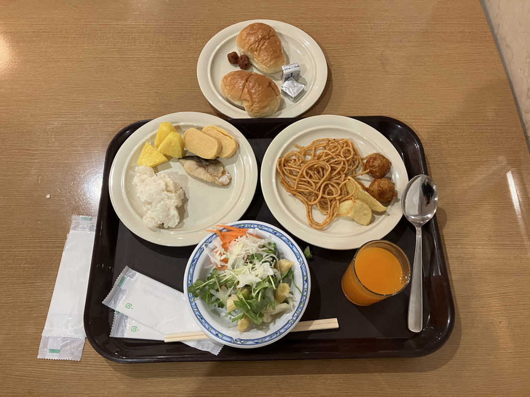 バイキング朝食