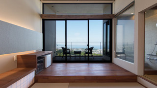 半露天風呂付き和洋室　1F