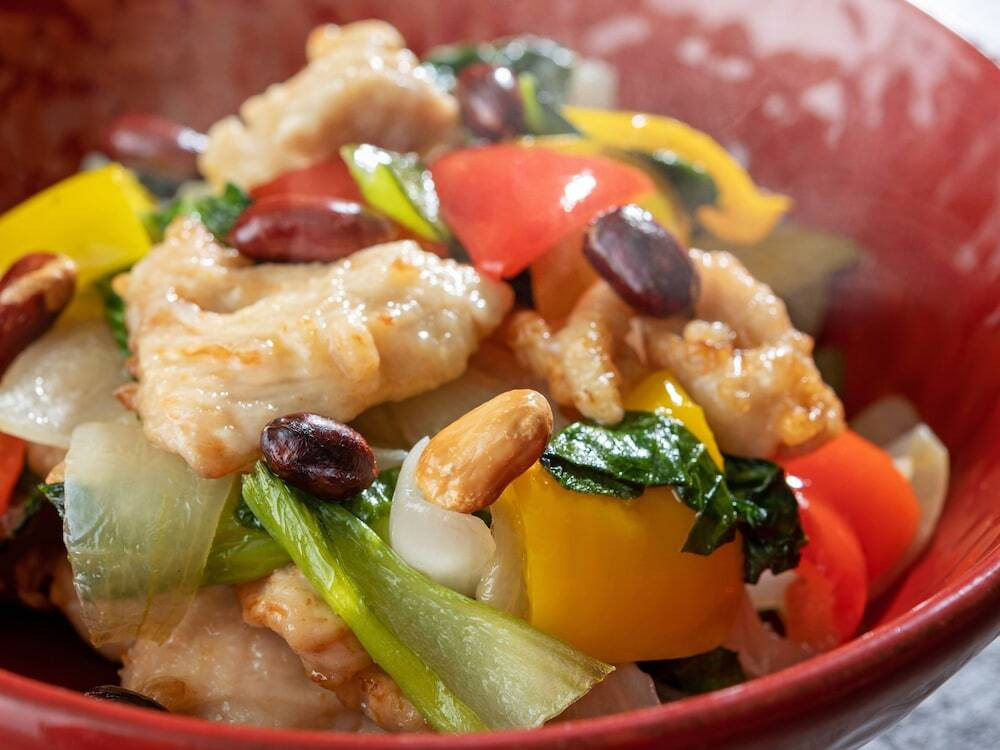 朝食ビュッフェ