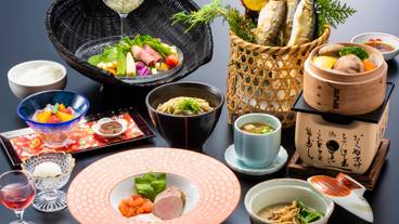 夕食/基本会席一例 / 1