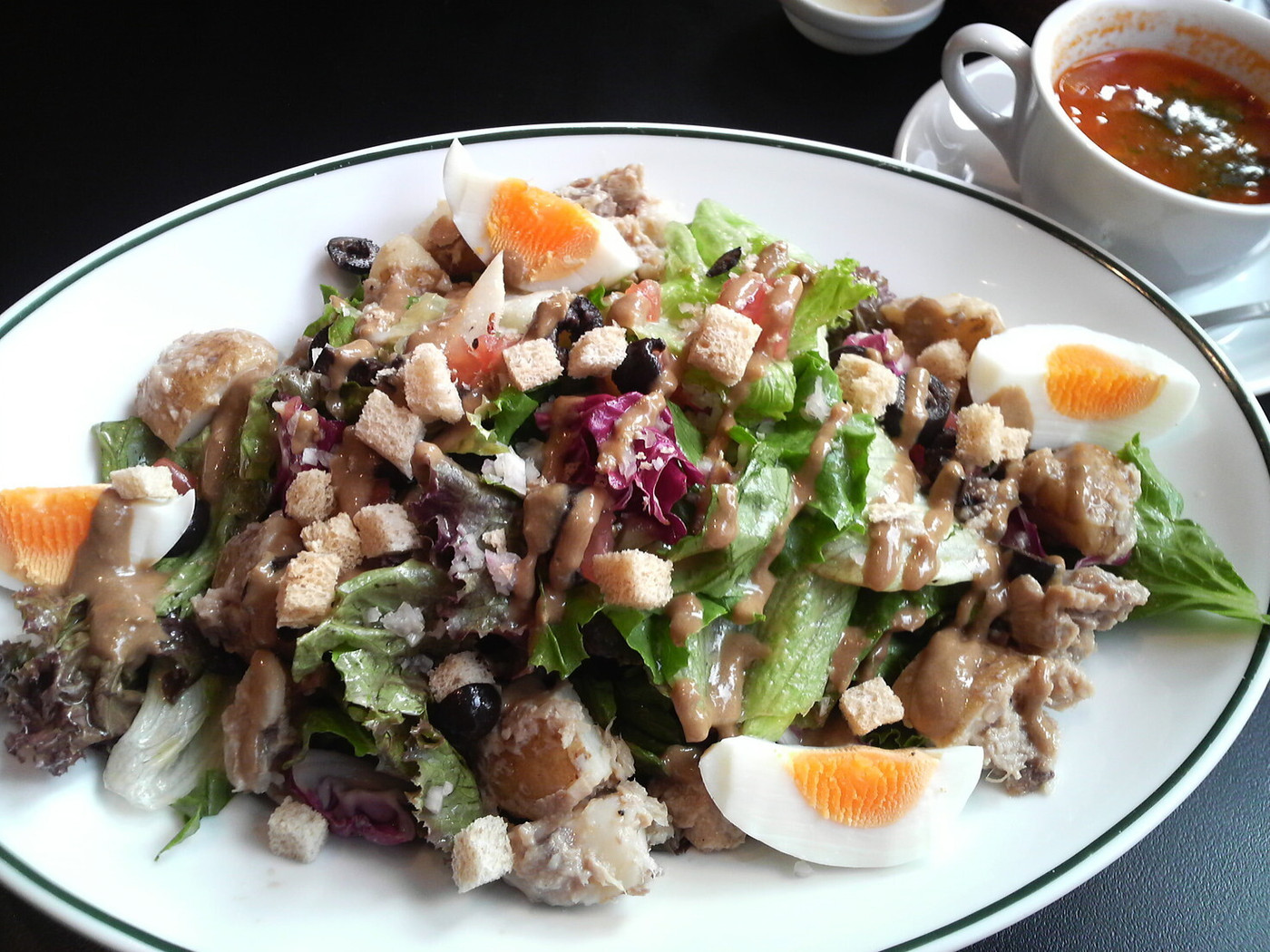 「欧風小皿料理　沢村」料理 25491 “沢村ランチ”　ニース風サラダ