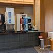 ロビーのドリンクサービスです