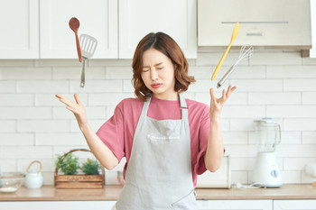 Woman Cooking