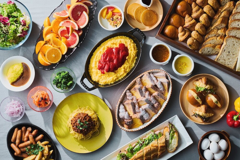 朝食ビュッフェ