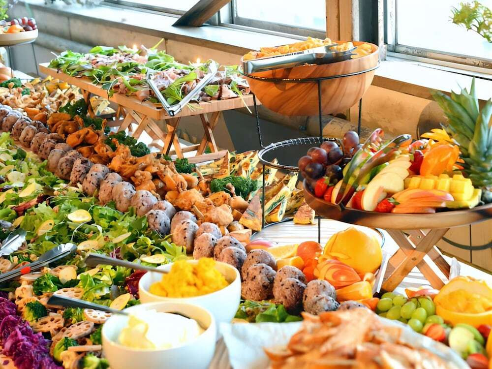 朝食ビュッフェ