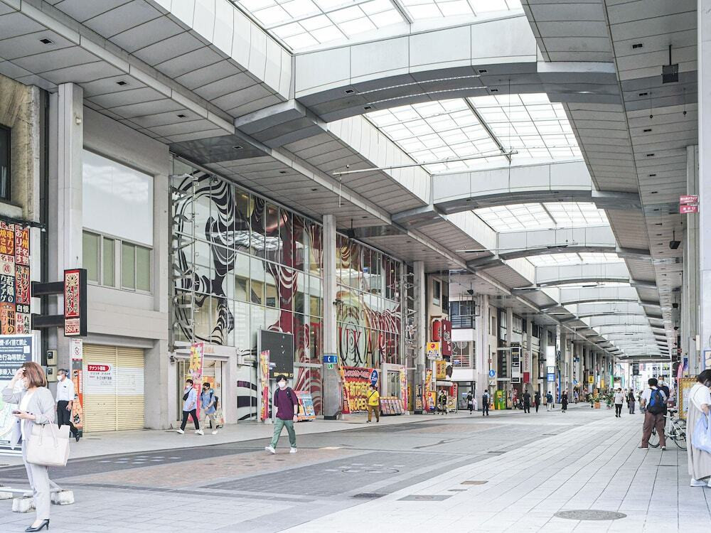 ホテルのあるサンロード新市街