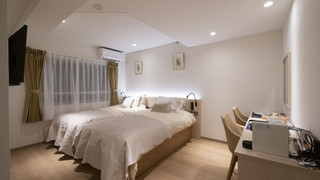 ベーシック アパートメント シングルベッド 2台 禁煙, C号室,  1F