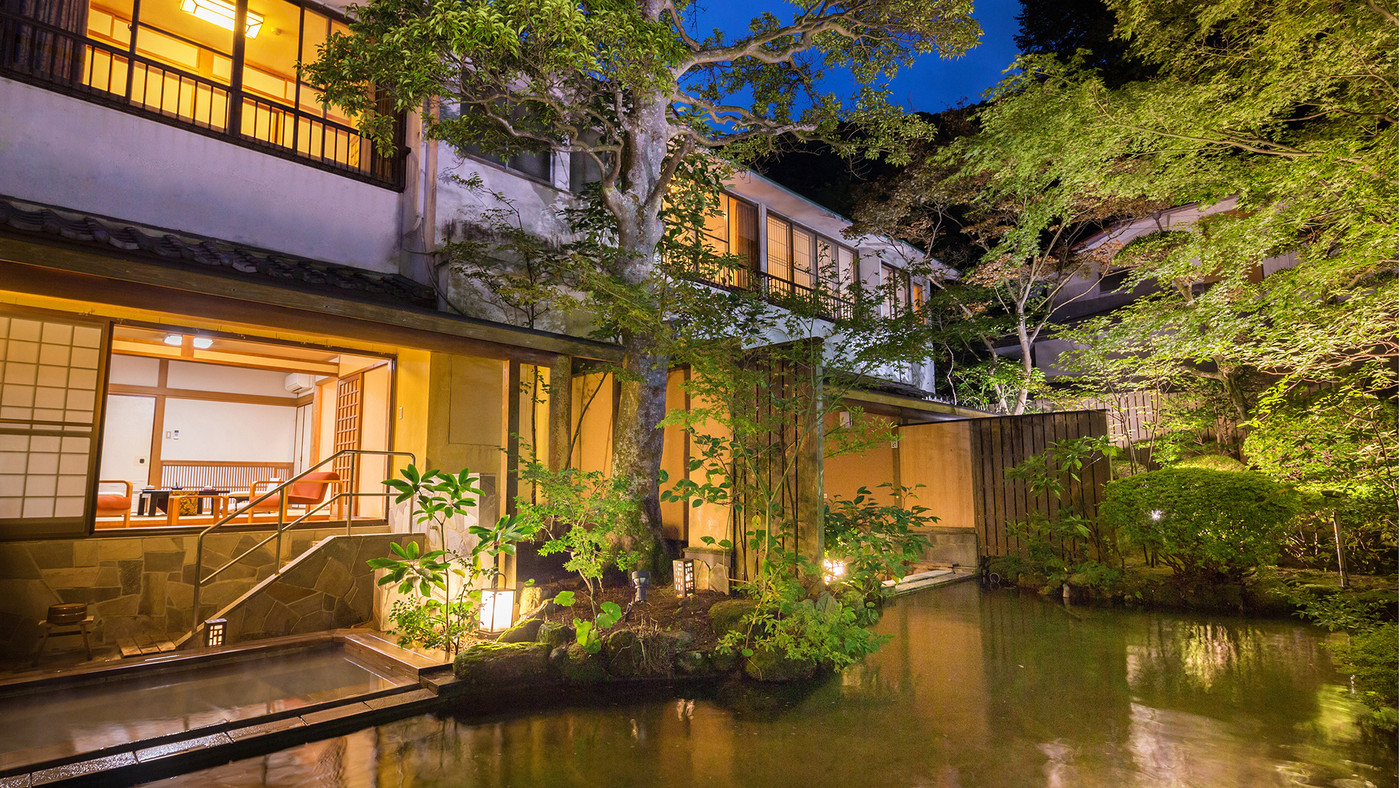 たっぷり観光した後に便利な立地。4つの源泉＆貸切風呂が嬉しい旅館3913600