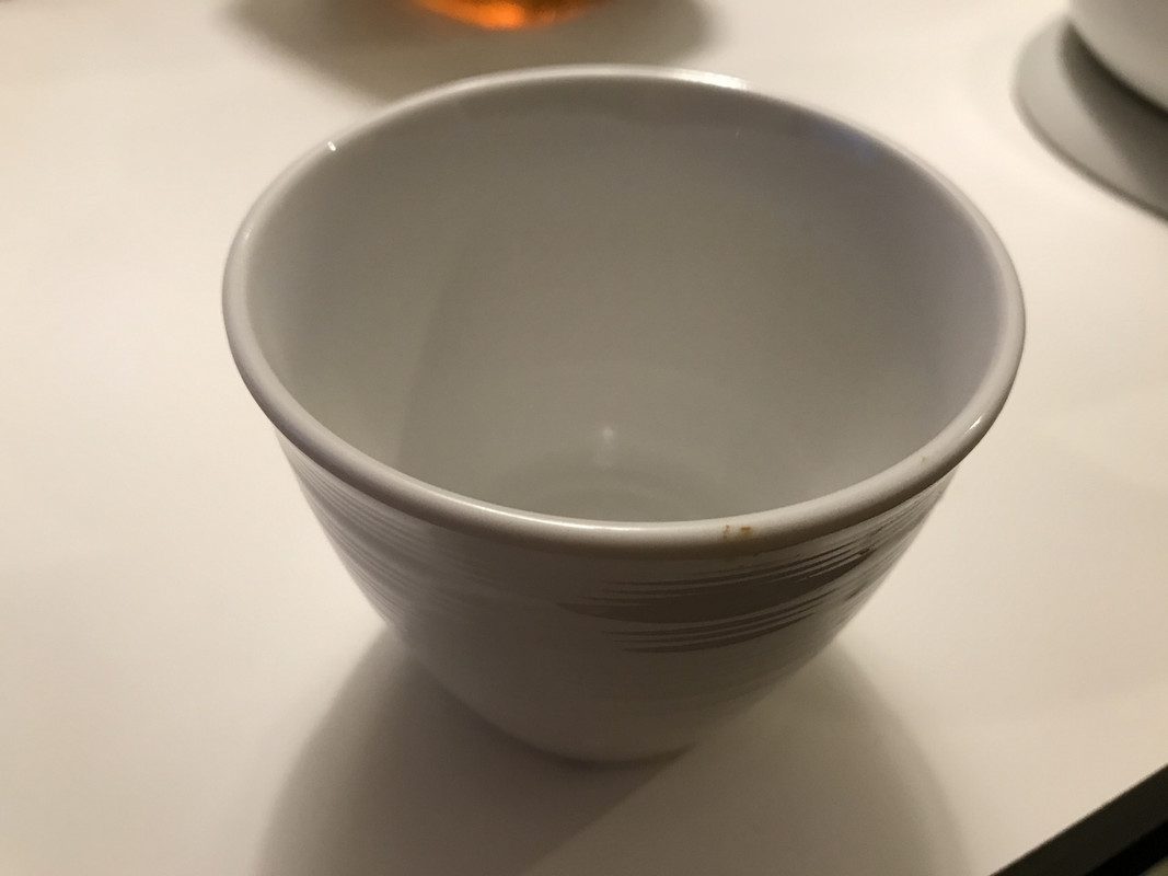 ⑤自分で洗った湯呑