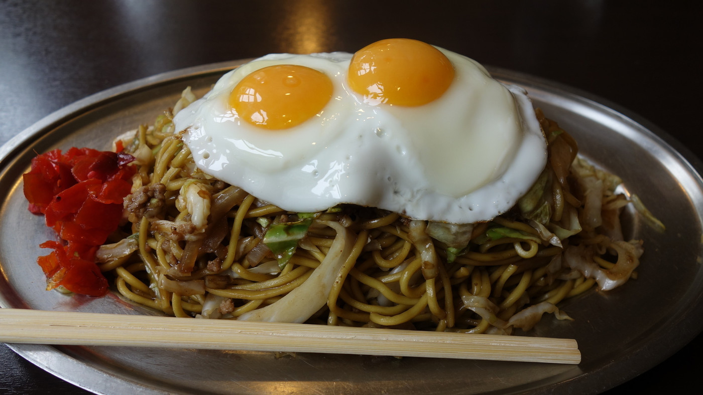 「喫茶とやきそば　ふじた」料理 823433 特製焼きそば６００円