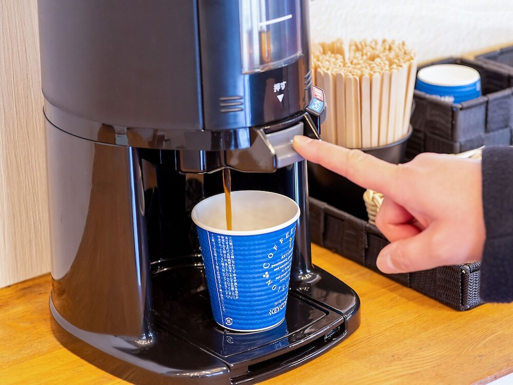 無料コーヒーサービス