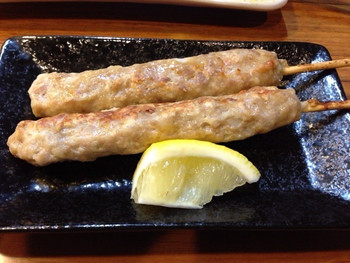 「赤垣」料理 583663 合鴨つくね450円