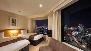 メインタワー コーナーツインルーム ソファベッド 禁煙 (19-27階)