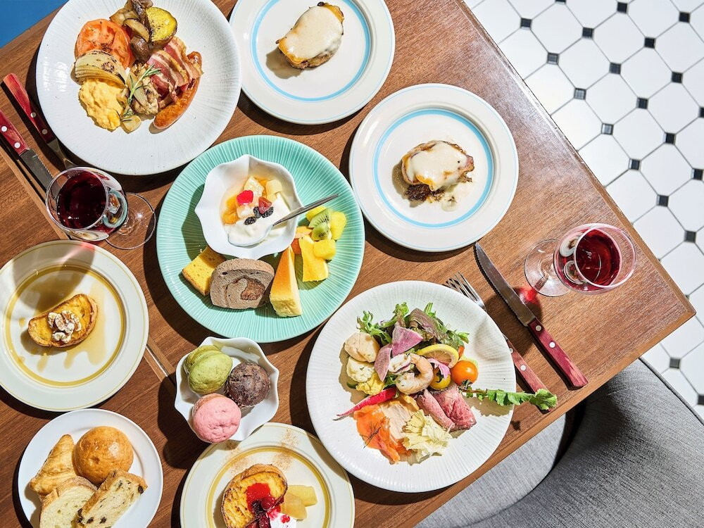 朝食ビュッフェ