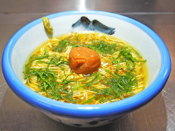「ZUND-BAR」料理 726708 大葉香る梅かけそば