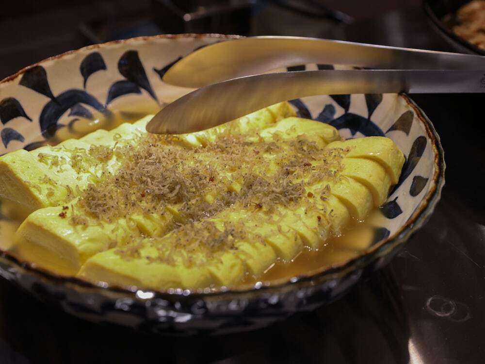 朝食ビュッフェ